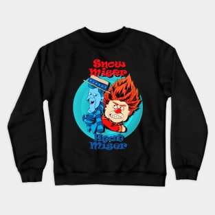 Snow Miser Heat Miser Crewneck Sweatshirt